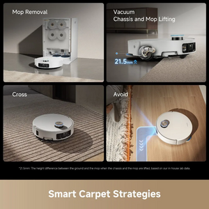 Dreame Robot Vacuum Cleaner Matrix10 Ultra White Multi Mops 30,000Pa