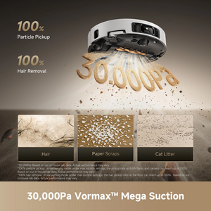 Dreame Robot Vacuum Cleaner Matrix10 Ultra White Multi Mops 30,000Pa