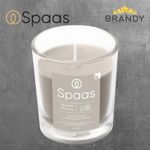 Mindful Morning Candle 25hour - Cotton Blossom & Musk Odor-1