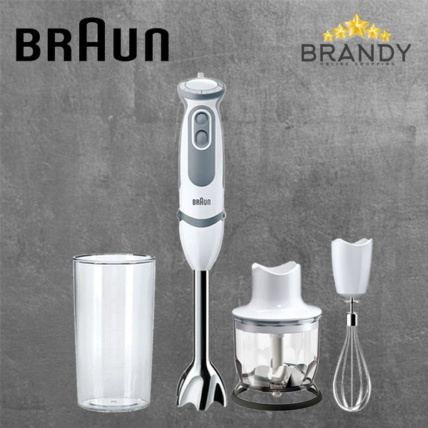 Braun MultiQuick 5 Vario MQ5235WH Hand Blender 1000W 21-Speed Grey/White