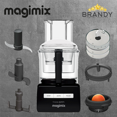 Magimix 5200XL Food Processor 3.6L Black 1100W