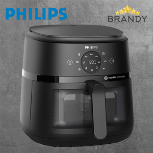 Philips 2000 Series NA230 Air Fryer 6.2L Touchscreen RapidAir Black-1
