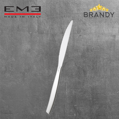 Eme Shark Table Knife Set 6-piece 18/0 Polished Stainless Steel