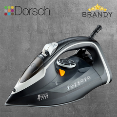 Dorsch IR-1000 SteamGlide Steam Iron 3000W Black Grey-1