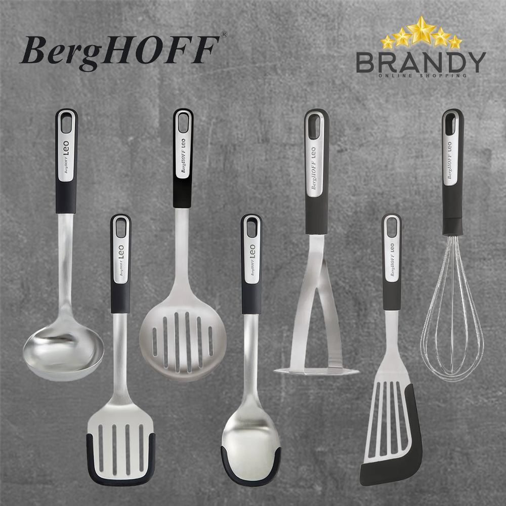 Graphite Set 7 Kitchen Tools - Stainless Steel