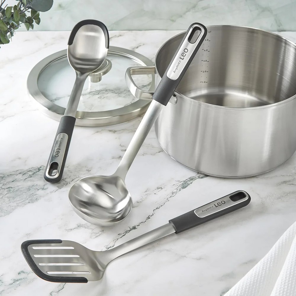 Graphite Set 7 Kitchen Tools - Stainless Steel