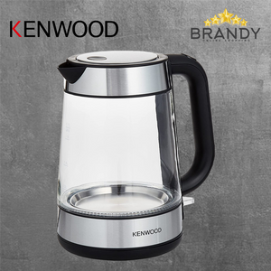 Kenwood Glass Kettle ZJG08 1.7L 2200W Borosilicate Glass Cordless